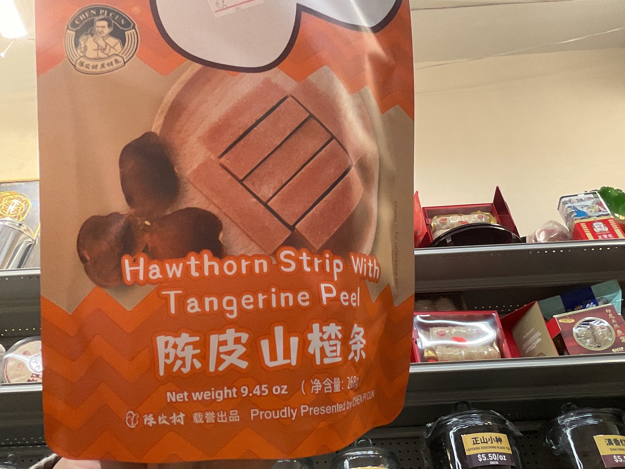 Hawthorn Strip with Tangerine peel