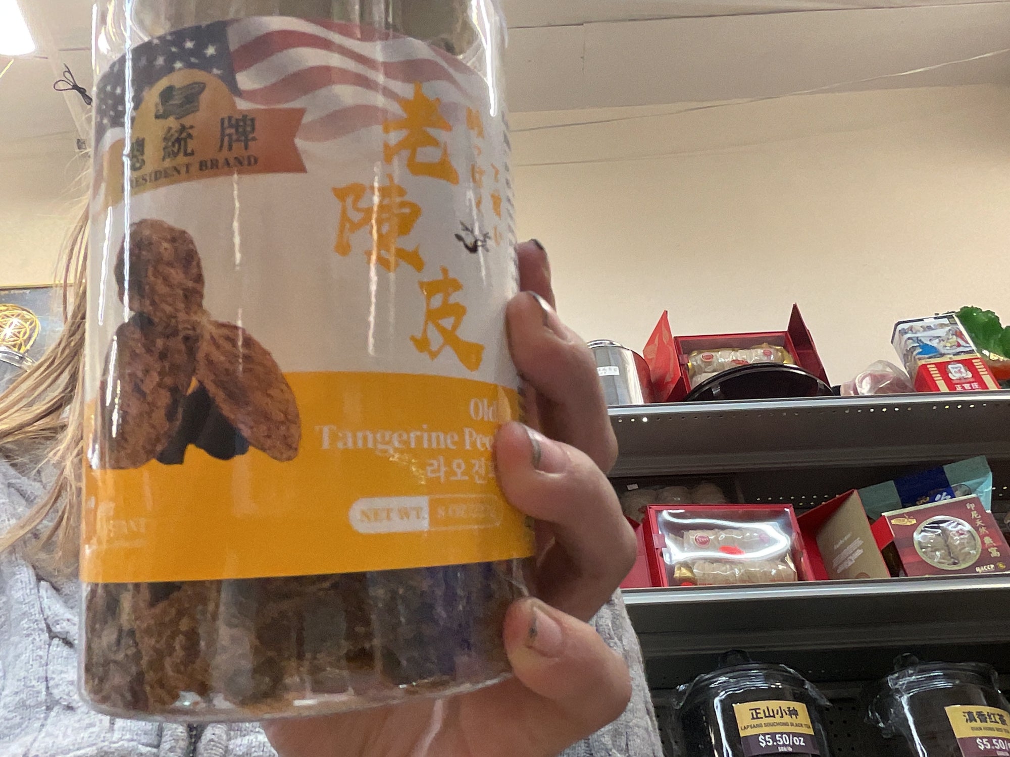 Honey Glazed Old Tangerine Peel