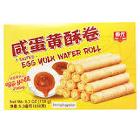 Salted Egg Yolk Wafer Roll