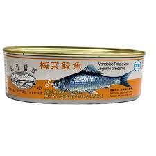 Fried Dace With Preserved Vegetable