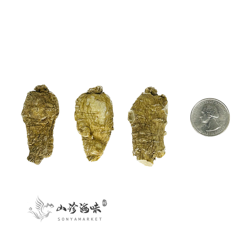 Wisconsin Radix Shaped Ginseng Large Sized ｜ 美国威州花旗参大粒头