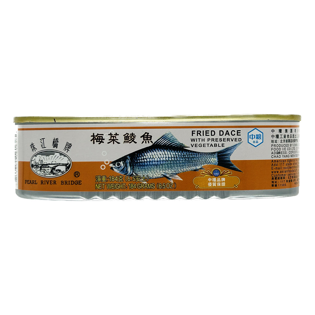 Fried Dace With Preserved Vegetables