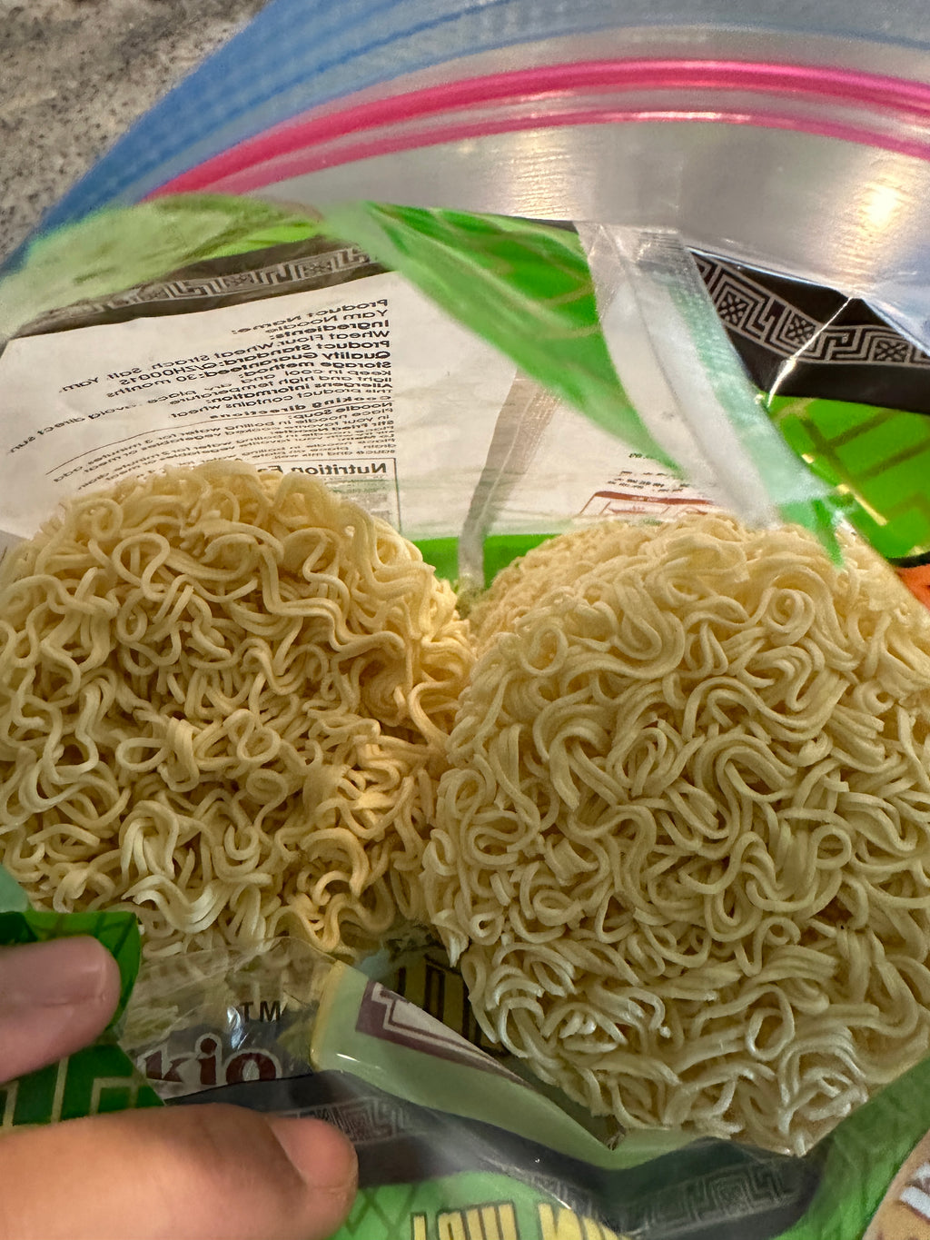 Yam Noodles 淮山面