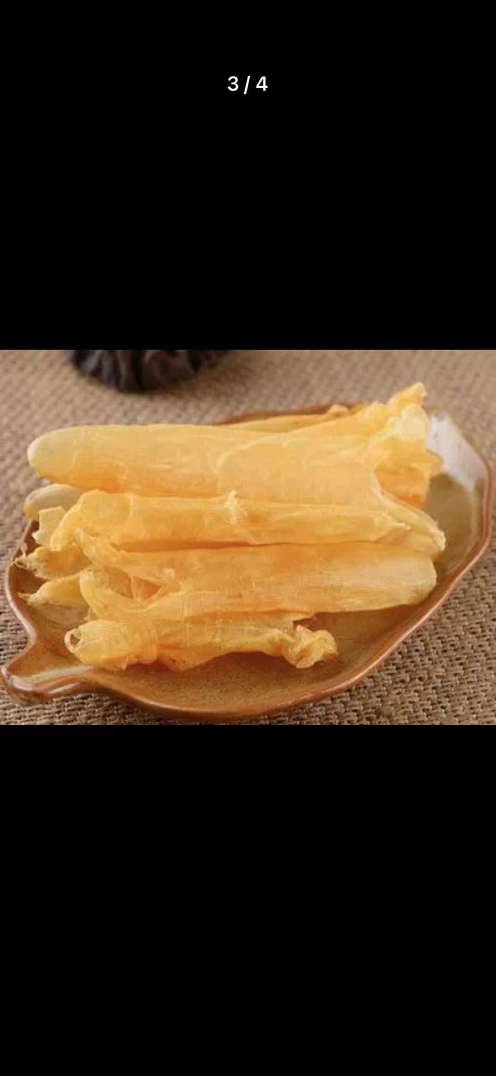 Dried Fish Maw Tube | 花胶筒60头/磅